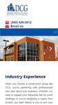 Mobile Screenshot of dcgcontractor.com